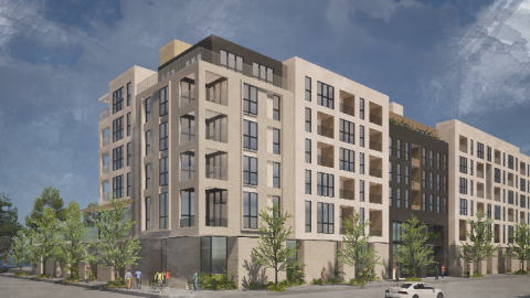715 N San Mateo Rendering